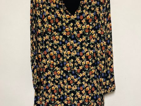 Dress Casual Midi By Anthropologie In Floral Print, Size: Xl Supply