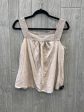 Top Sleeveless By Old Navy In Beige, Size: L For Sale