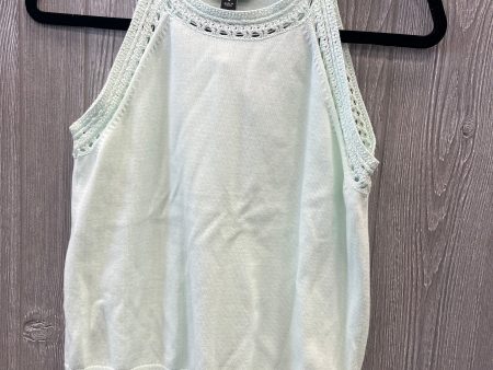 Top Sleeveless By Ann Taylor In Green, Size: M Discount