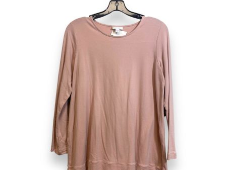 Top 3 4 Sleeve By Pure Jill In Pink, Size: Petite   Small Online