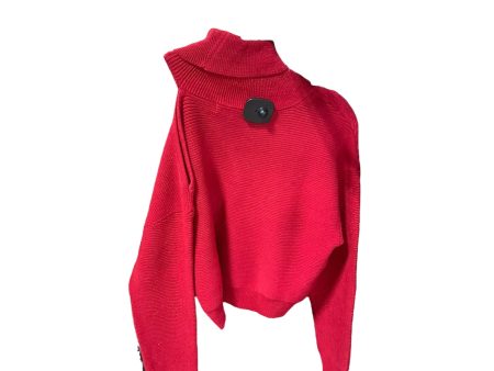 Sweater By Bcbgeneration In Red, Size: Xs Hot on Sale