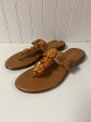 Sandals Flip Flops By Italian Shoemakers In Brown, Size: 7 Online