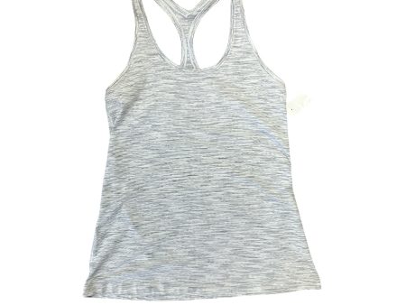 Athletic Tank Top By Lululemon In Grey, Size: 10 Hot on Sale