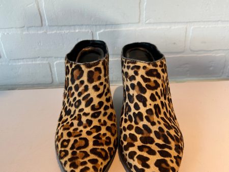 Boots Ankle Flats By Dolce Vita In Animal Print, Size: 8.5 Supply