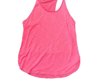 Athletic Tank Top By Lululemon In Pink, Size: 8 Online Hot Sale