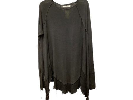 Top Long Sleeve By We The Free In Black, Size: S Cheap