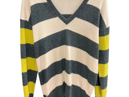 Sweater Cashmere By Equipment In Pinkgray, Size: Xs on Sale