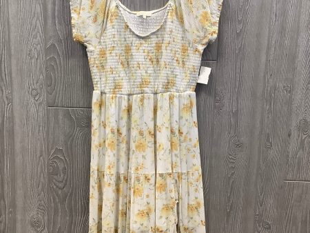 Dress Casual Maxi By Ultra Flirt In Yellow, Size: 1x Online Hot Sale