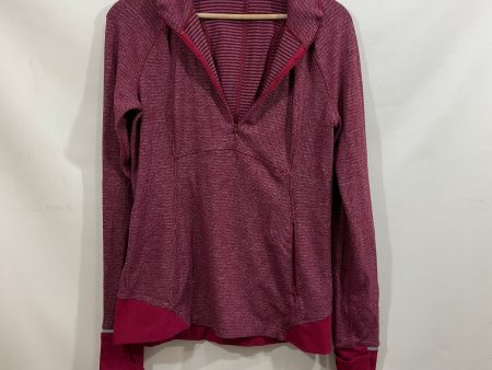 Athletic Jacket By Lululemon In Pink, Size: 6 on Sale