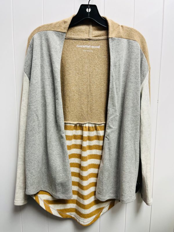 Cardigan By essential mood In Tan, Size: M For Cheap