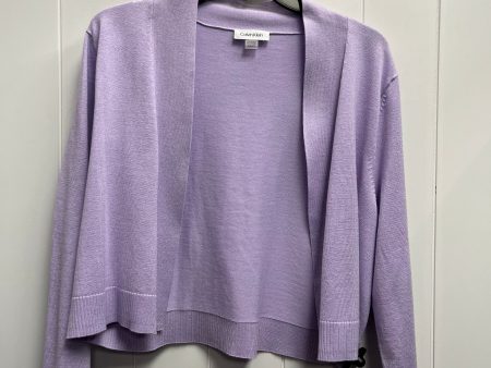 Bolero By Calvin Klein In Purple, Size: Xl Cheap