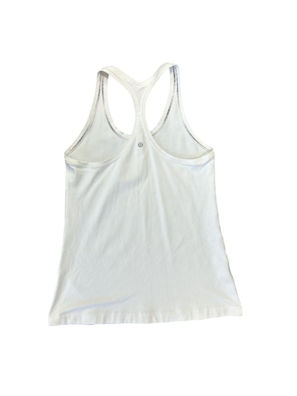 Athletic Tank Top By Lululemon In White, Size: 10 on Sale