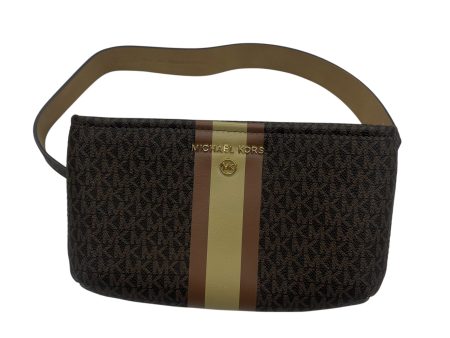 Belt Bag Designer By Michael Kors In Brown, Size:Small For Discount