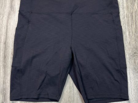 Athletic Shorts By Lululemon In Black, Size: 2x Online