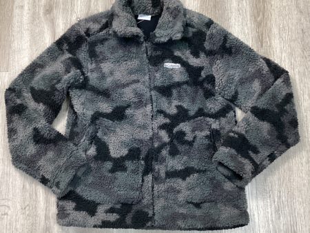 Coat Faux Fur & Sherpa By Columbia In Grey, Size: S Online Sale