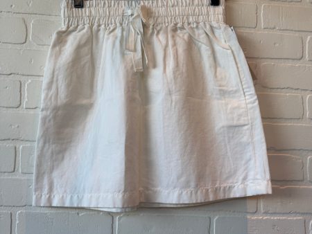 Skirt Mini & Short By J. Crew In White, Size: 0 Online Sale