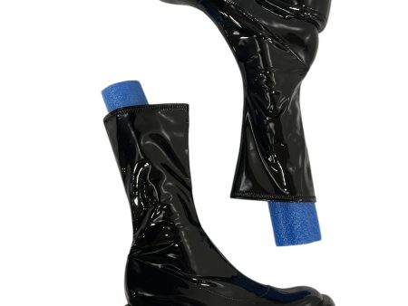 Boots Ankle Heels By Clothes Mentor In Black, Size: 6 Online now