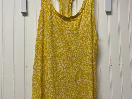 Athletic Tank Top By Athleta In Yellow, Size: M Online Hot Sale