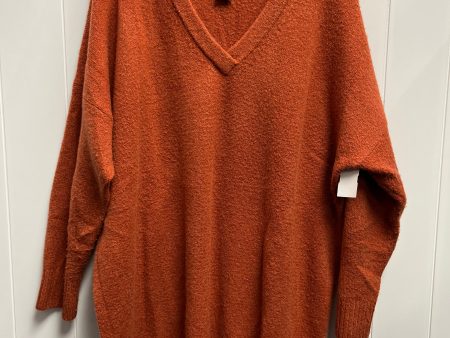 Sweater By French Connection In Orange, Size: 1x Online