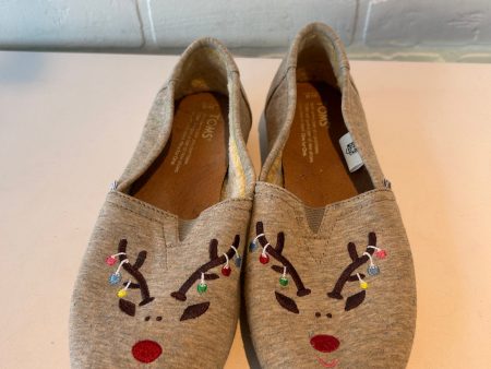 Shoes Flats By Toms In Tan, Size: 8 For Sale