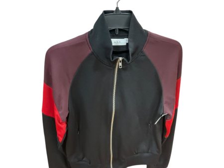 Jacket Denim By Alc In Black & Red, Size: M Cheap