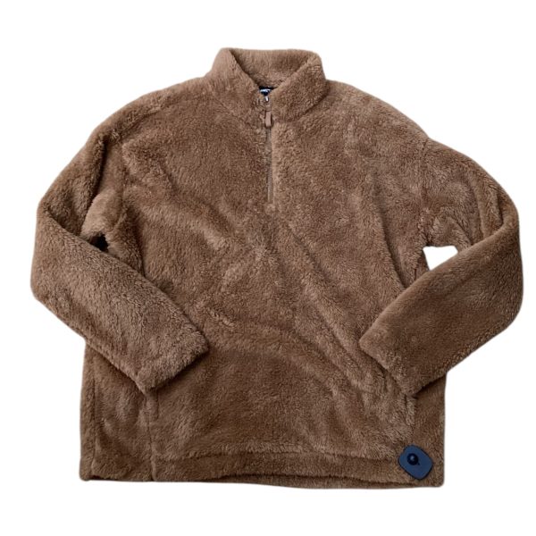 Athletic Fleece By Lands End In Brown, Size: M on Sale