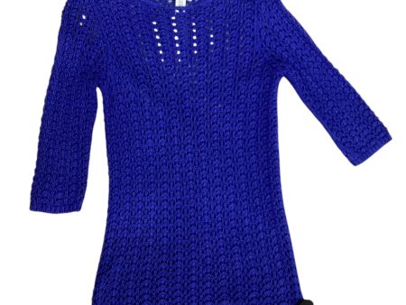 Sweater By Chicos In Blue, Size: 0 Cheap