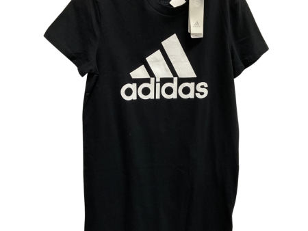 Dress Casual Midi By Adidas In Black & White, Size: S Discount