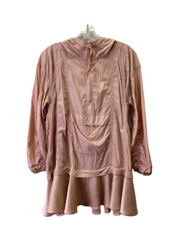 Athletic Top Long Sleeve Hoodie By Daily Practice By Anthropologie In Pink, Size: Xxsp Discount