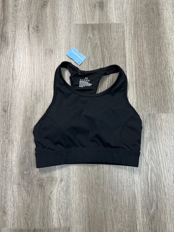 Athletic Bra By Clothes Mentor In Black, Size: Xs Cheap