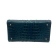 Handbag Designer By Brahmin In Teal, Size:Medium Discount