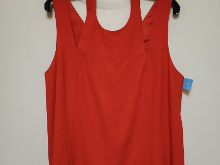 Top Sleeveless By Trina Turk In Orange, Size: Xl Supply