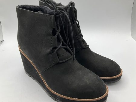 Boots Ankle Heels By Eileen Fisher In Black, Size: 9.5 For Sale