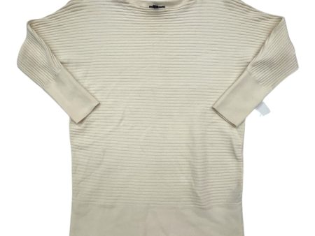 Sweater Designer By Eileen Fisher In Cream, Size: Xxs on Sale