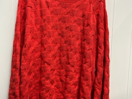 Sweater By Target-designer In Red, Size: 3x on Sale