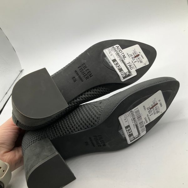 Boots Ankle Heels By Eileen Fisher In Grey, Size: 6.5 Sale