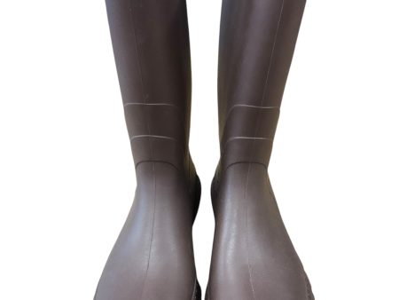 Boots Rain By Clothes Mentor In Brown, Size: 10 Online