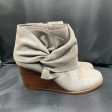 Boots Ankle Heels By Sole Society In Grey, Size: 8.5 Hot on Sale