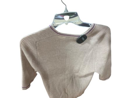 Sweater Short Sleeve By Everlane In Taupe, Size: L Online Hot Sale