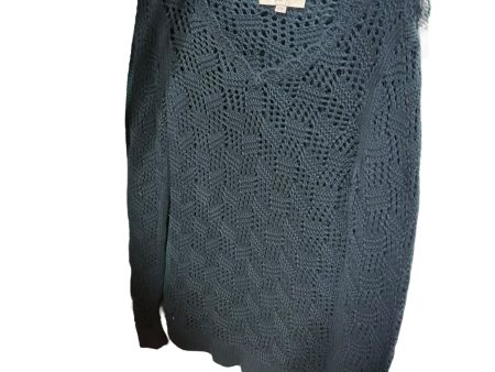 Sweater By Loft O In Teal, Size: Xs Hot on Sale