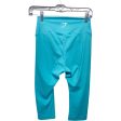 Athletic Leggings Capris By Gym Shark In Aqua, Size: M Online