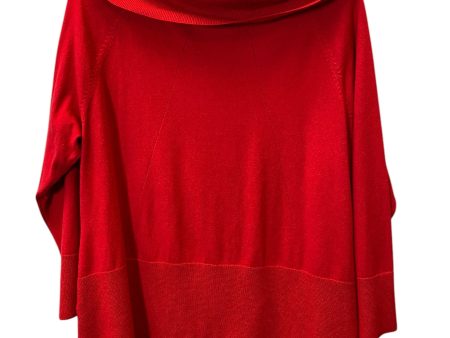 Sweater By Belldini In Red, Size: Xl Online Sale