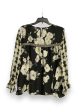 Blouse Long Sleeve By Cato In Floral Print, Size: Xl For Cheap