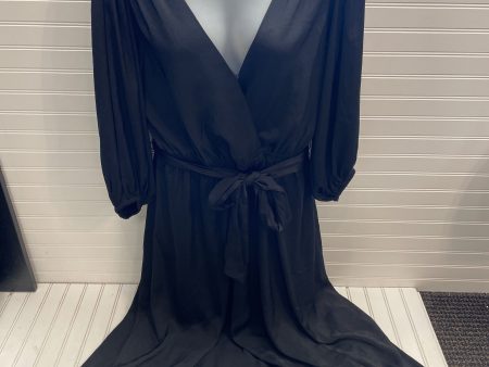 Dress Casual Maxi By Banana Republic In Black, Size: Xl Cheap