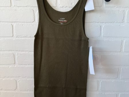 Top Sleeveless Basic By J. Crew In Green, Size: S Online Hot Sale