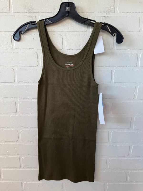 Top Sleeveless Basic By J. Crew In Green, Size: S Online Hot Sale