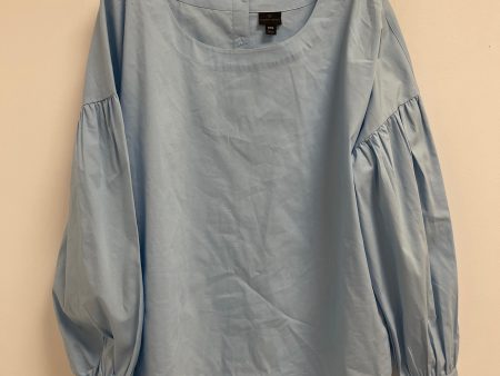 Top Long Sleeve By Worthington In Blue, Size: 2x Hot on Sale