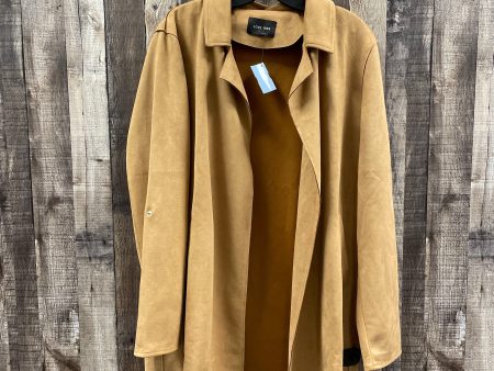 Coat Other By Love Tree In Tan, Size: L Discount