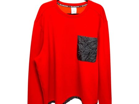 Athletic Sweatshirt Hoodie By Clothes Mentor In Black & Red, Size: Xl For Discount