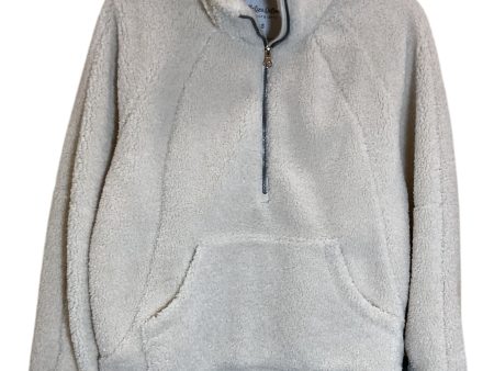 Sweatshirt Collar By Clothes Mentor In Cream, Size: S Online Sale